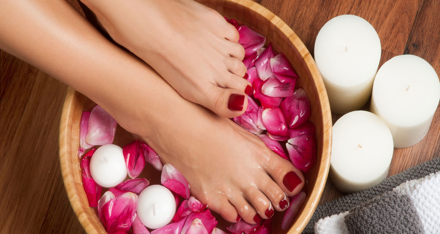 Pedicure service at Hawaii Nails